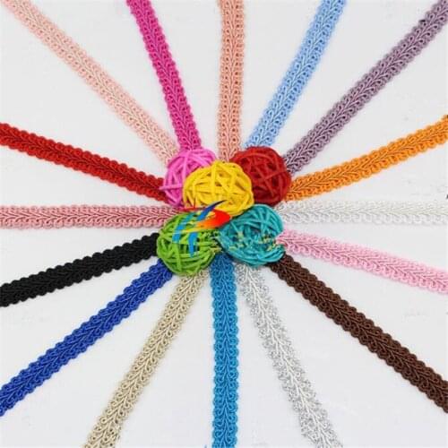 39Meters 16Colors Special DIY Lace Trim Braided for Costume High Quality Centipede Braid Sewing Lace Ribbon 1.1cm