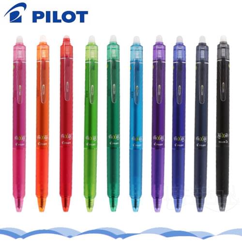Pilot FriXion LFBK-23EF / 23F Erasable Gel Pen 4pcs 0.5/0.7 mm Student Office Writing and Painting Supplies