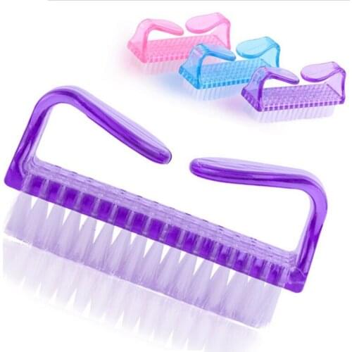 5 Pcs/lot Professional Nail Brushes Tools Dust Cleaning Brush Nail Art Care Manicure Pedicure For Nail Beauty 8.2cm*2.6cm*4cm