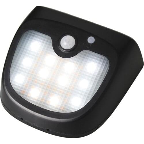 61LED I LOVE YOU Flicker Solar Powered Light PIR Motion Sensor Solar Wall Lamp Outdoor Waterproof Garden Yard Security Lights