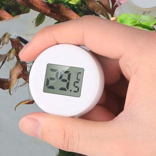 Aquarium Thermometer with LCD Digital Display Diving Water Temperature Meter for Aquarium Fish Tank Temperature Control C42