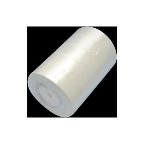 Satin Ribbon, Milk White, about 25mm wide, 25yards/roll, 5rolls/group, 125yards/group