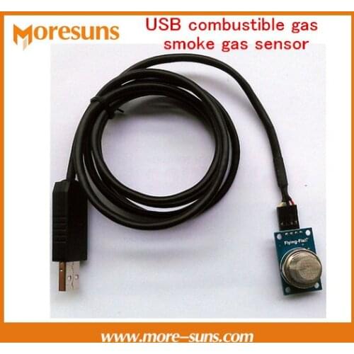 Free Ship Supports secondary development Free driver USB combustible gas,smoke gas sensor