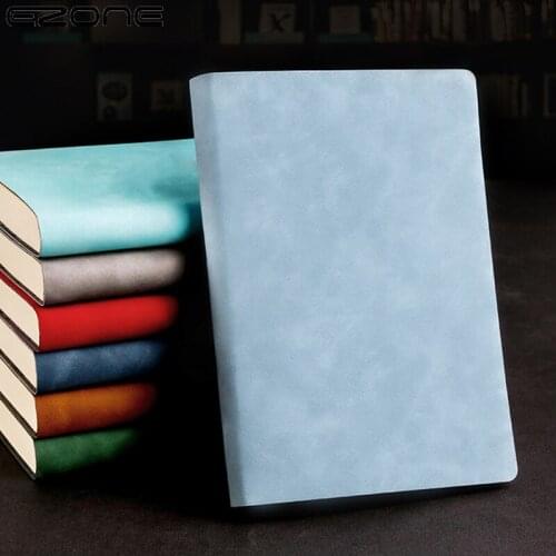 EZONE A5 Notebook Retro Business Notebook 2021 Student Stationery Start of School Business Office Supplies College Students Gift