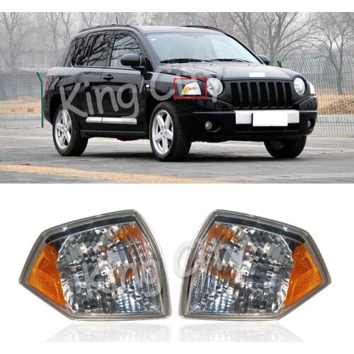 CAPQX For Jeep Compass 2010 2011 Front Side Fender Light Corner turn light headlight Marker Turn light Signal lamp