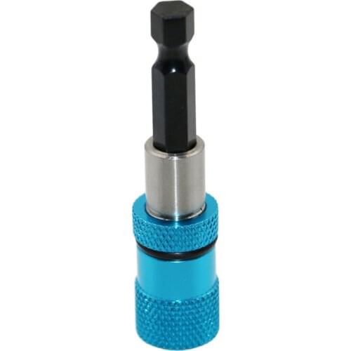 1Pc 1/4 Inch Hex Shank Extension Rod Screw Magnetic Drill Bit Holder Quick Release Handle Screwdriver Extention Holder 6.35mm