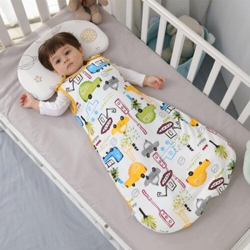 Baby newborn sleeveless baby boys & girls sleeping bags soft kids Autumn and winterwarm sleeping bag long zipper