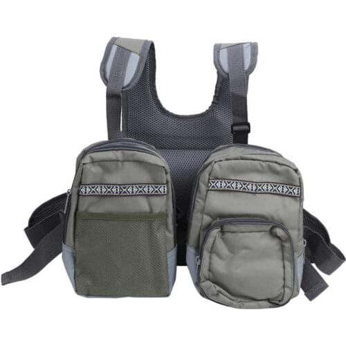 Breathable Fishing Vest Adjustable Buoyancy Fishing Jacket Multi Pocket Oxford Cloth Jackets Outdoor Sports Swimming Vest