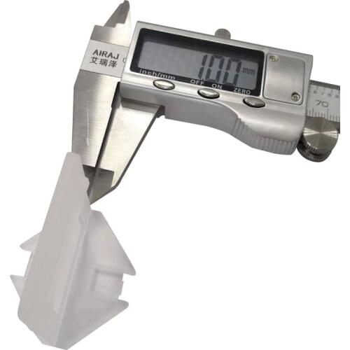 1mm 100pcs Tile Sapcer Floor Leveling Base System Wedges and Clips attrezzi