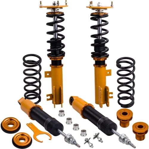 Adjutable Front Rear Coilovers For Volvo S70 Saloon and Estate 96-00 Suspension Coilover Lowering Kit Shock Absorbers Struts
