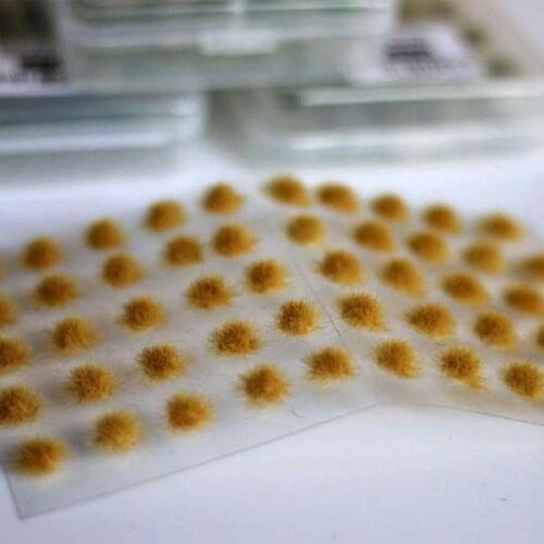 Miniature Landscape Simulation Model Scene Plant Grass Needle Tuft Building Cluster Grass DIY Grass Materials Model Simulat D9D6