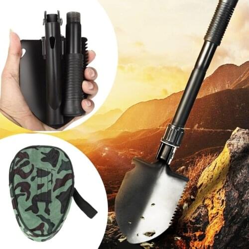 Outdoor Multi Tool Small Folding Shovel Snow Shovel Small Folding Engineer Shovel Edc Tool Camping Gear
