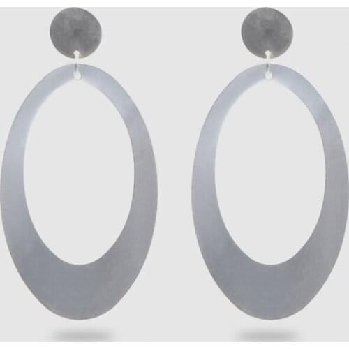 M18-Amorita boutique Fashion Metal hoopr design earrings
