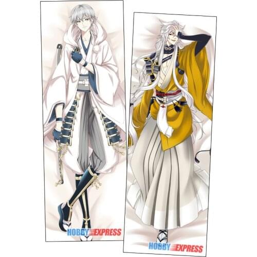 Hobby Express Anime Dakimakura Japanese Otaku Husbando Hugging Body Pillow Cover Tsurumaru and Kogitsunemaru ADP84097
