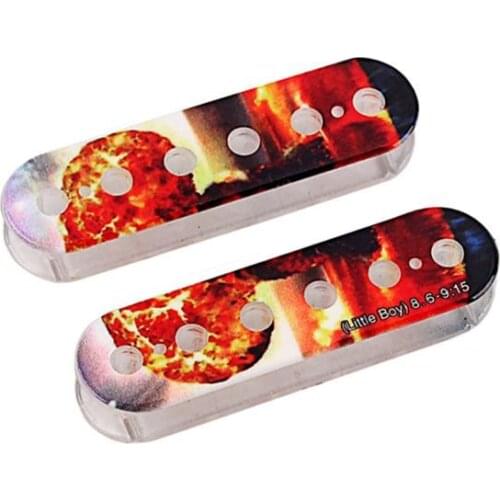 New arrival 2pcs Colorful Transparent Pickup Screw Side Coil Truck Guitar Ukulel Guitar Accessories Parts Replacement