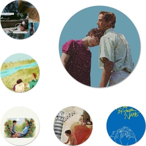 New Arrival Call Me by Your Name Badge Brooch Pin Accessories For Clothes Backpack Decoration gift