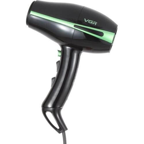 VGR professional electric hair dryer hair salon UNfoldable handle 2200W power cold hot air negative ion constance temperature