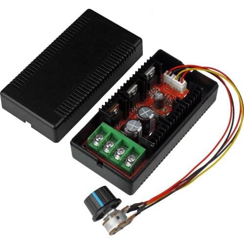 DC 9V~50V 2000W 40A DC Motor Speed Controller PWM HHO RC Car Fan Speed Regulator Adjustable Power Control Switch Soft Starting