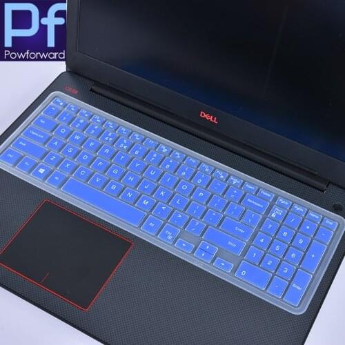 For 17.3" Dell Inspiron 17 5000 Series G3 Series (with Numeric Keypad) Gaming Series Silicone laptop keyboard cover Protector