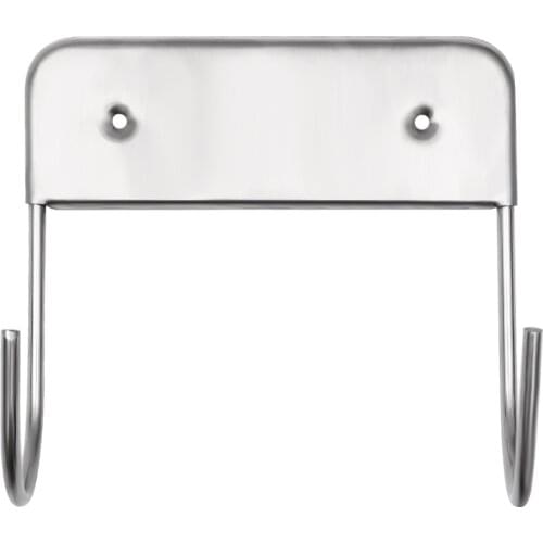 Electric Iron Board Hook Double Hooks Stainless Steel T and Y Shaped Ironing Board Hanging Hook Parts Organizer for Home
