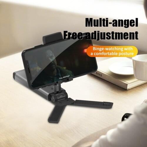Universal Box Storage Foldable Phone Tablet Stand Holder Adjustable Desktop Mount Stand Desk Support for IPhone IPad Mini Air
