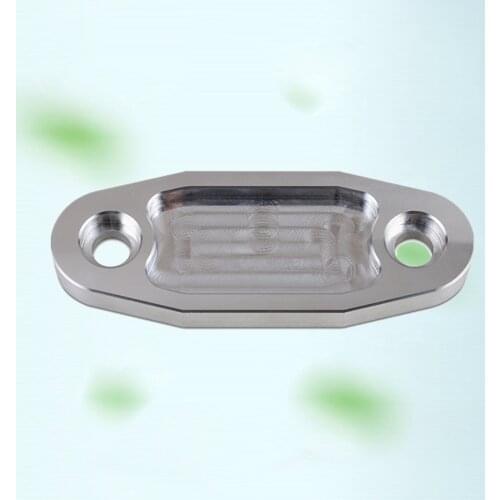 Billet Fuel Pump Block off Plate For Ford 351C 351M 400M For Ford V8 Oil Pump Accessories