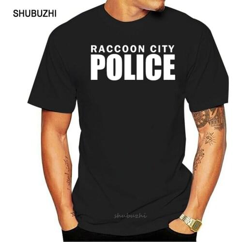 Raccoon City Polices T Shirt Fit Designing Basic Novelty Normal S-XXXXXL Tee Shirt Spring Autumn Shirt