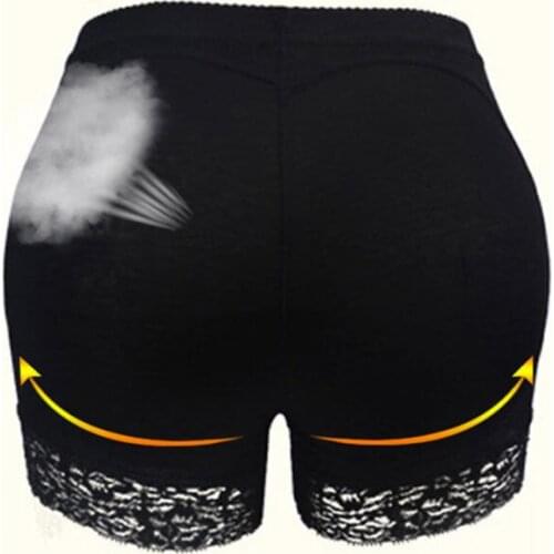 S-3XL Women Padded Butt Lifter Panty Body Shaper Fake Hip Shapwear Underwear Briefs Plus Size Shaper XXXL XXL XL