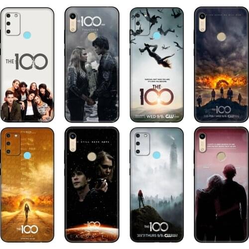 Black tpu Case For Honor 8a Prime 8s 9 10X Lite 9A 9C 9X Premium Pro 9S Case Cover The Hundred The 100