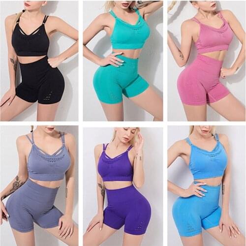 Womens high waist sports shorts tight-fitting buttocks quick-drying breathable fitness running training yoga hot pants