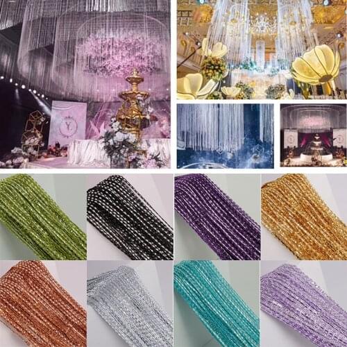 Door Windows Hanging Beaded Decor Curtain String Summer Fly Insect Screen Tassel Panel Curtains Door Home Curtains For Room Tool