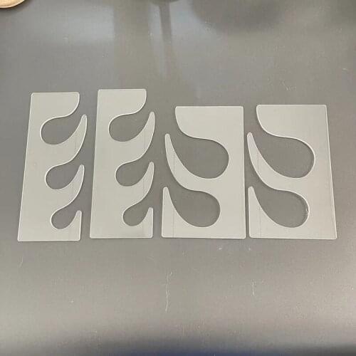 Multifunctional Sewing Ruler Simple Design Acrylic DIY Quilt Tools Processing Sewing Template for Domestic Machines JR Deals