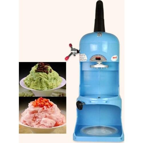Low Cost Ice Machine Food Grade Material Snowflake Ice Machine Four Color Selection 350W