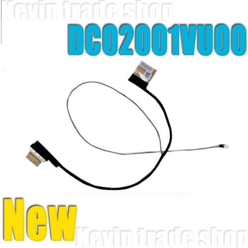 New Original LCD LED Video Flex Cable For HP pavilion 15 15-G 15-R 15-H 250 G3 dc02001vu00 749646-001 750635-001 LED LVDS