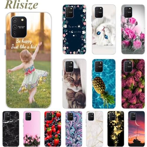 Full Cover For Samsung Galaxy A91 Case SM-A915F Phone Soft Silicone Painted Shell For Samsung A 91 A915F A91 Fundas Cover Bumper