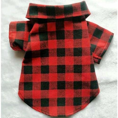 Dog shirt for Small Dogs Cotton Shirt for Chihuahua Cat Pet Clothing Coat for French Bull Dog Puppy Shirt PC1127