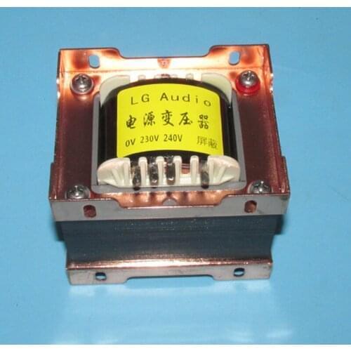 Heron 47W Power Transformer Copper Enameled Wire EI 76 Iron Core Vertical Fixing Craftsmanship
