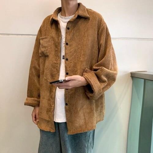 Uyuk Mens Corduroy Shirts