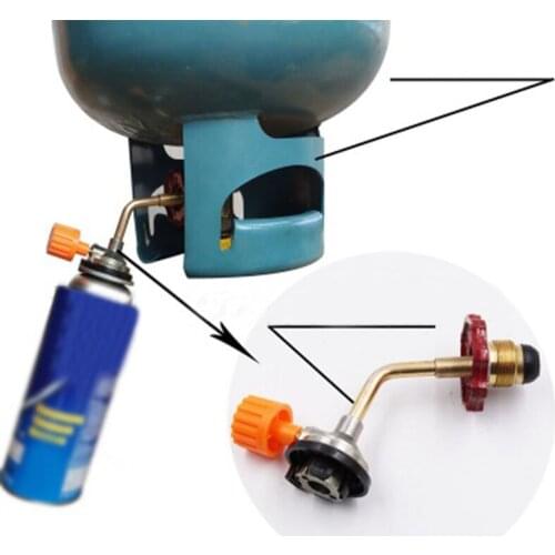 1*Refillable AdapterOutdoor Camping For Gas Butane Cylinder Tank Refill Connector Adapter Valve Convenient And Portable To Use