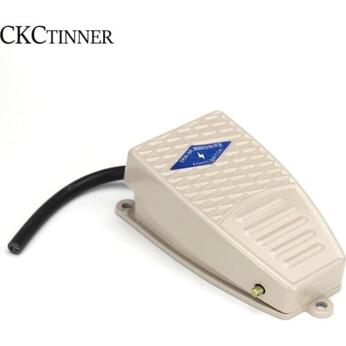 1pcs AC 220V DC 380V S Momentary Control Pedal Switch EKW5A-B for spot welding machine