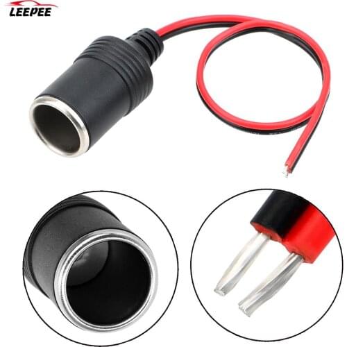12~24V 15A 200W Charger Cable Socket Plug Receptacle Auto Interior Accessories Plug Connector Adapter Car Cigarette Lighter