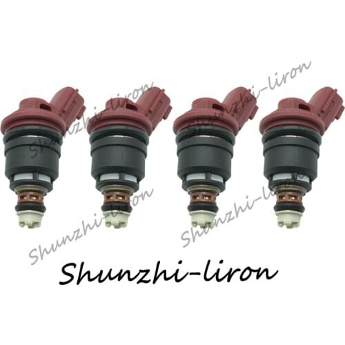 4PCS Fuel Injector 16600-RR544 New High Quality 740cc/min Side Feed For Nismo Silvia Skyline SR20 S13 S14 S15 SR20DET KA24DE