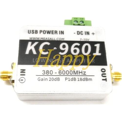 6GHz 20dB low noise amplifier module 5.8G amplifier 2.4G KC9601 low noise amplifier