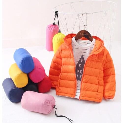 Thick Toddler Girl Winter Clothes New Childrens Down Coats Cotton Kids Down Jacket Girls Snowsuit Boys Coats Baby Tops 7-16Y