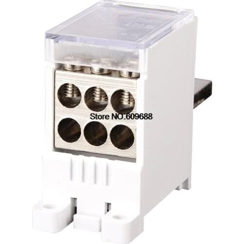 FJ6G/400A FJ6G/600A Branches Circuit Breaker Switch Terminal Block for DZ47(LE) FJ6G-400 FJ6G-600