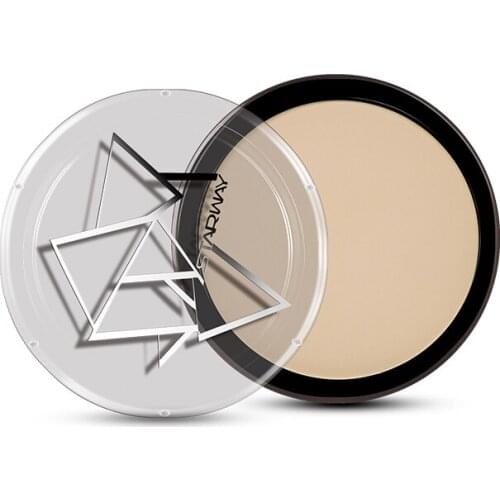 STARWAY Pressed Powder 15 Colors Oil Control Whitening Concealer Foundation Matte Rouge Contour Makeup Smooth Matte Powder