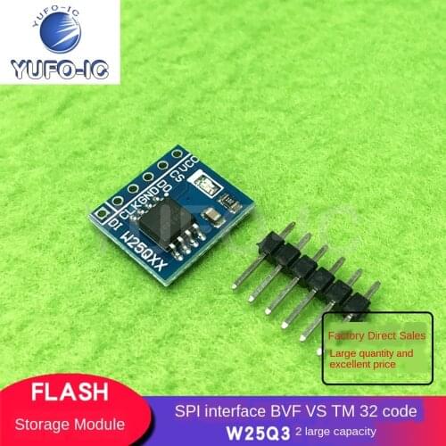 Free Ship 1PCS W25q32 Large-Capacity Flash Storage Module GUI Interface BV FV STM Code