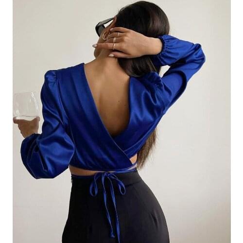 MUICHES Wrap Blouses