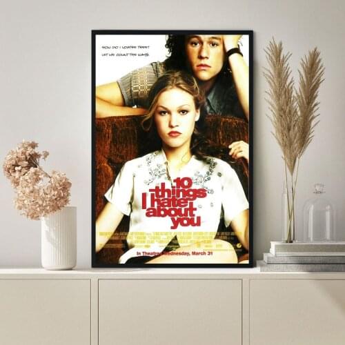 10 things I hate about you Movie Poster Wall Painting Home Decoration (No Frame)