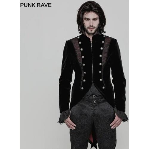 Мужские вельветовые куртки PUNK RAVE China At AliExpress